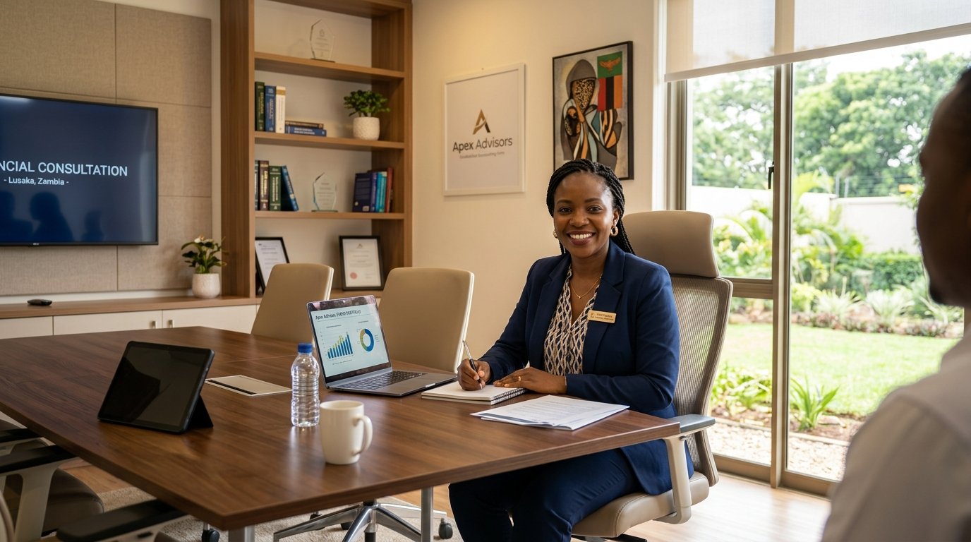 Resolved Consulting Woodlands office in Lusaka, Zambia